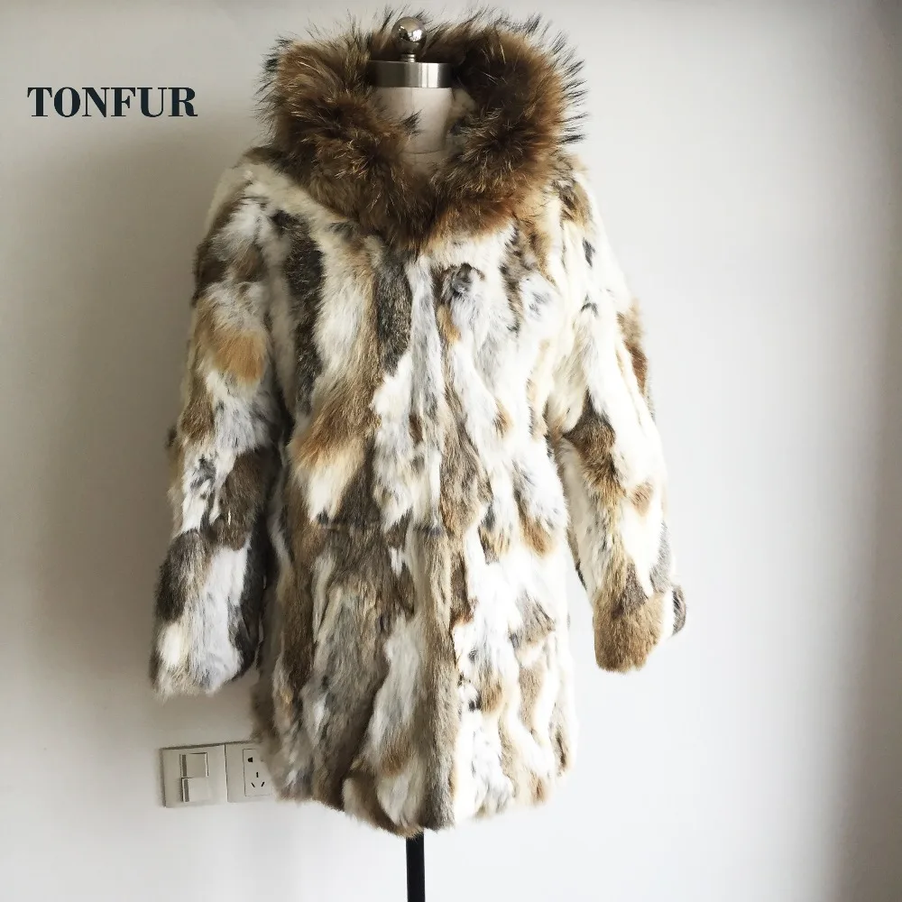 Women New Real Natural Rabbit fur Coat with Raccoon Fur Collar Jacket Female design Warm Winter TP141
Women New Real Natural Rabbit fur Coat with Raccoon Fur Collar Jacket Female design Warm Winter TP141