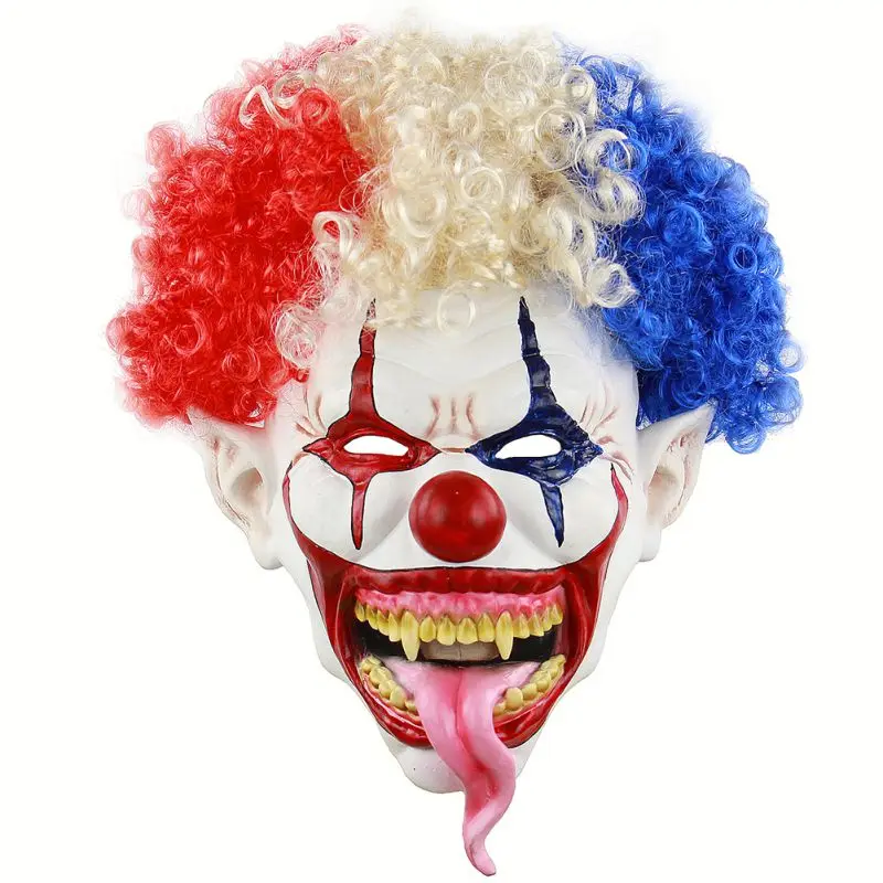 2018 Joker Clown Costume Mask Creepy Evil Scary Halloween Clown Mask Adult Ghost Festival Party Mask Supplies Decoration
2018 Joker Clown Costume Mask Creepy Evil Scary Halloween Clown Mask Adult Ghost Festival Party Mask Supplies Decoration