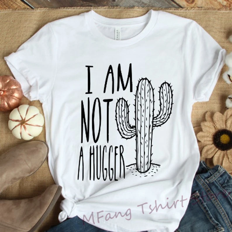 I Am Not A Hugger Shirt For Men and Women Introvert Shirt Sarcasm T-Shirt Cactus TShirt Desert Shirt 100% cotton O-neck tshirts
I Am Not A Hugger Shirt For Men and Women Introvert Shirt Sarcasm T-Shirt Cactus TShirt Desert Shirt 100% cotton O-neck tshirts