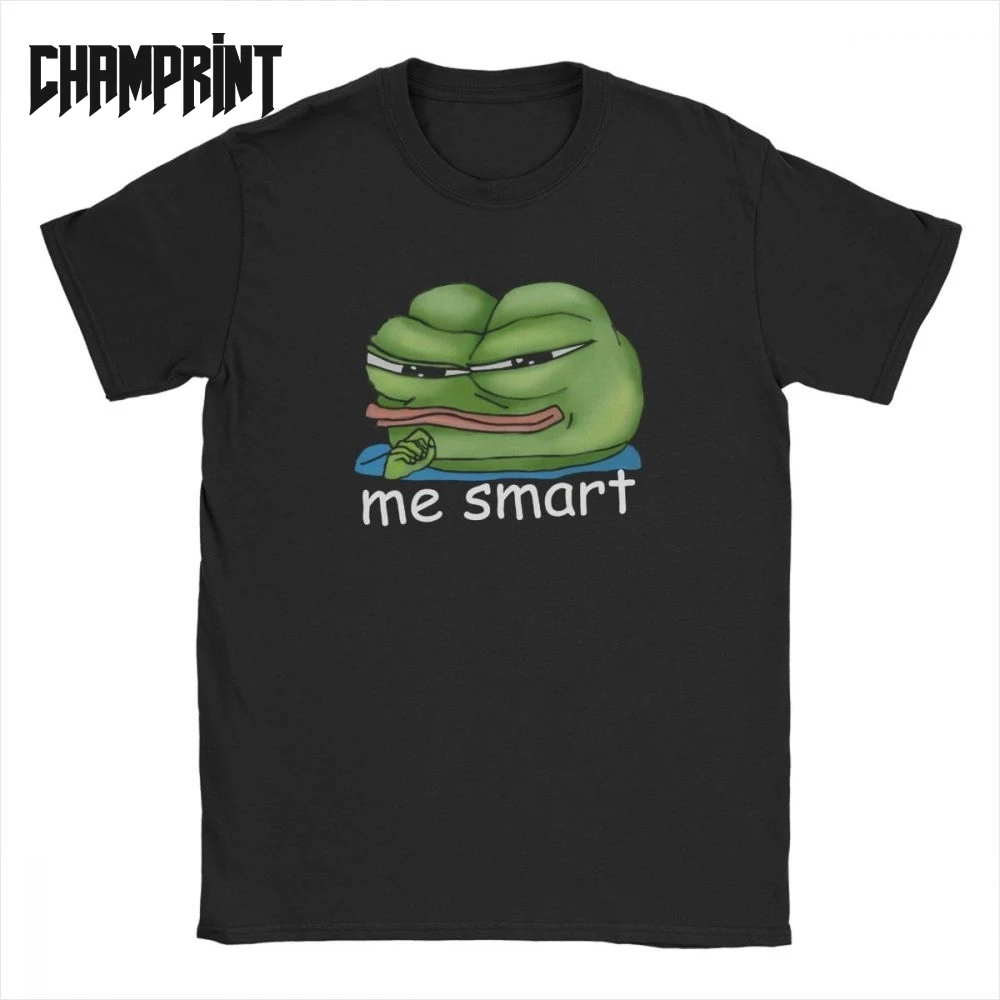 Pepe Frog T Shirt Funny Meme Men Casual Me Smart Tee Shirt Short Sleeve Round Neck T-Shirt Cotton New Arrival Clothes
Pepe Frog T Shirt Funny Meme Men Casual Me Smart Tee Shirt Short Sleeve Round Neck T-Shirt Cotton New Arrival Clothes