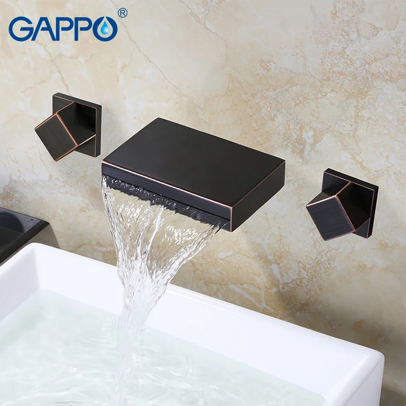 

GAPPO Basin Faucet basin mixer tap waterfall bathroom sink faucet brass bath water mixer water sink crane taps torneira