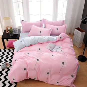 Pink Dandelion Home Textile Flowers Printed Bedding Set Bed Cover Bed Sheet Duvet Cover Pillowcase Bed Linen Bedclothes Queen
Pink Dandelion Home Textile Flowers Printed Bedding Set Bed Cover Bed Sheet Duvet Cover Pillowcase Bed Linen Bedclothes Queen