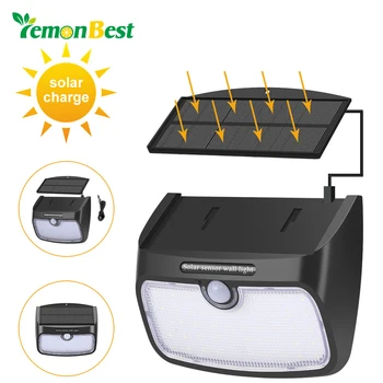 Lemonbest LED Solar Light Outdoor LED Solar Powered Garden Lights PIR Body Motion Sensor Solar Floodlights Spotlights Lamp bulbS
Lemonbest LED Solar Light Outdoor LED Solar Powered Garden Lights PIR Body Motion Sensor Solar Floodlights Spotlights Lamp bulbS