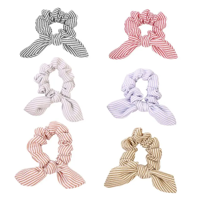 Korean Sweet Girl Minimalist Striped Ponytail Holder Cute Rabbit Ears Bowknot Student Retro Large Intestine Hair Rope Scrunchies
Korean Sweet Girl Minimalist Striped Ponytail Holder Cute Rabbit Ears Bowknot Student Retro Large Intestine Hair Rope Scrunchies