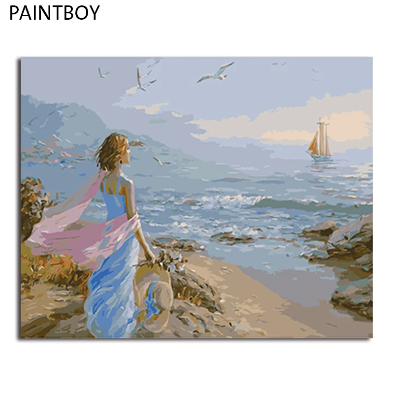 PAINTBOY Framed Pictures DIY Painting By Numbers Hand Painted Oil On Canvas of Figure Painting Home Decor For Living Room GX3899
PAINTBOY Framed Pictures DIY Painting By Numbers Hand Painted Oil On Canvas of Figure Painting Home Decor For Living Room GX3899