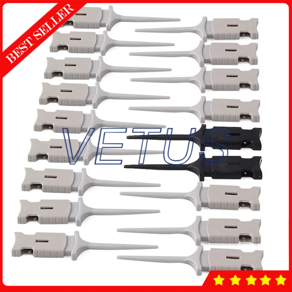 Hantek HT321 18 pcs Mini Grabber SMD IC Test Hook Clip Jumper Probe for Automotive Oscilloscope Multimeter Diagnostic Tool
Hantek HT321 18 pcs Mini Grabber SMD IC Test Hook Clip Jumper Probe for Automotive Oscilloscope Multimeter Diagnostic Tool