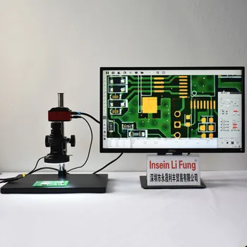 Full HD 4K Video Microscope Camera HDMI Multifunctional Intelligent Measuring+10X-200X Zoom C-Mount Lens+LED Light+Stand
Full HD 4K Video Microscope Camera HDMI Multifunctional Intelligent Measuring+10X-200X Zoom C-Mount Lens+LED Light+Stand