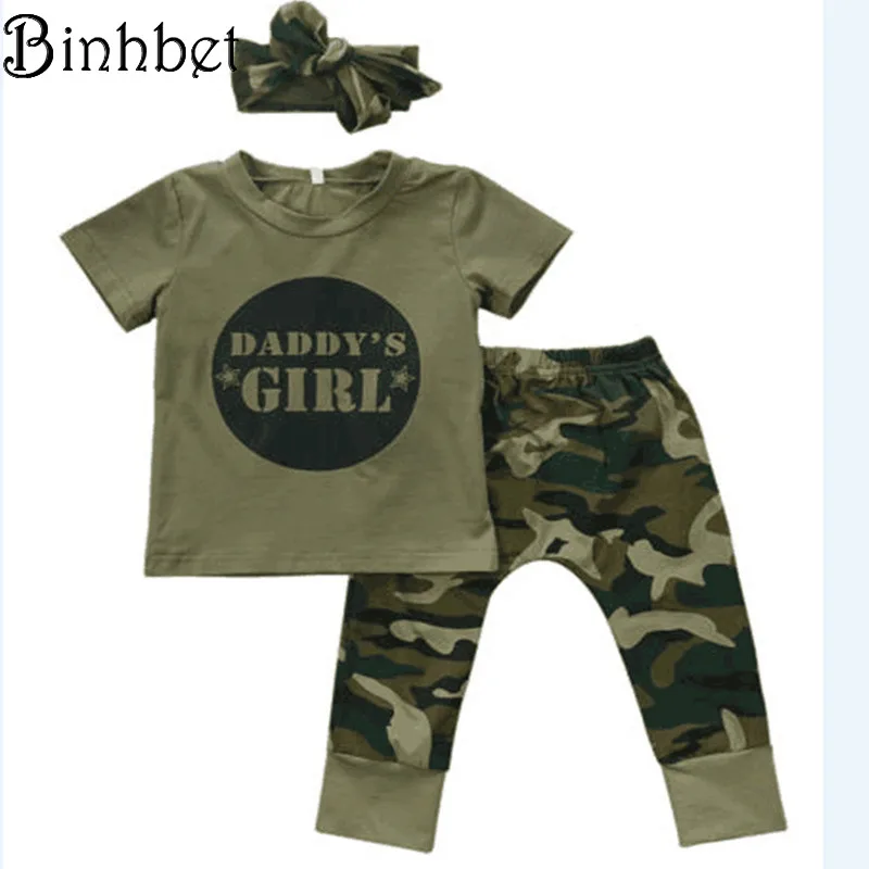 Baby Girls Boys Clothes Set 2018 New Summer Newborn Baby Girl Clothing Short Sleeve T Shirt Pant Toddler Camouflage Outfits Set
Baby Girls Boys Clothes Set 2018 New Summer Newborn Baby Girl Clothing Short Sleeve T Shirt Pant Toddler Camouflage Outfits Set