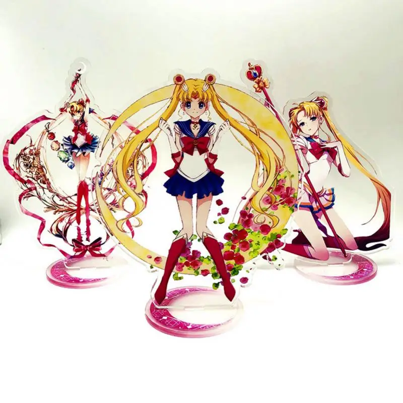 1 Pc new Lovely Cartoon Anime Sailor Moon Acrylic Stand Model Toys Beautiful girl Action Figure Ornament Toy Gift
1 Pc new Lovely Cartoon Anime Sailor Moon Acrylic Stand Model Toys Beautiful girl Action Figure Ornament Toy Gift