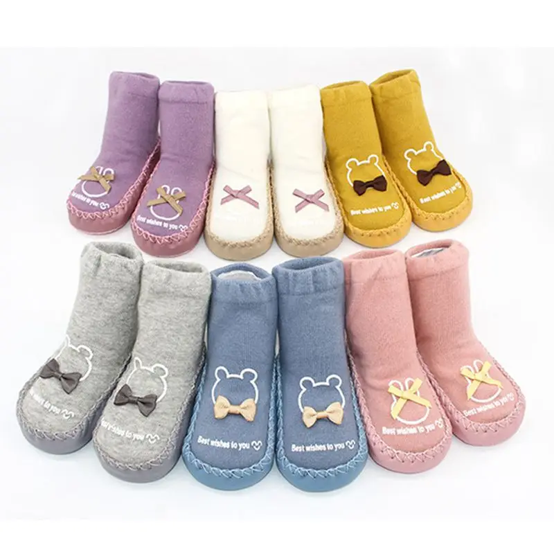 Cute 6 Colors Newborn Spring Autumn Winter Infant Funny Socks Anti Slip Baby Boy Socks With Rubber Soles Baby Girl Cute Socks
Cute 6 Colors Newborn Spring Autumn Winter Infant Funny Socks Anti Slip Baby Boy Socks With Rubber Soles Baby Girl Cute Socks