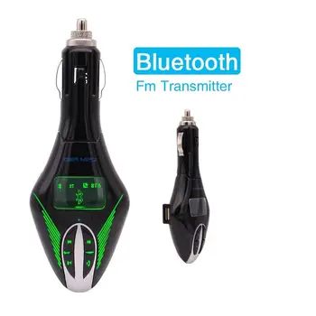 Auto Radio Audio FM Transmitter MP3 Player with Bluetooth Handsfree calling 5V/2.1 USB Charger Car Kit Player MP3 WMA USB/SD Aux
Auto Radio Audio FM Transmitter MP3 Player with Bluetooth Handsfree calling 5V/2.1 USB Charger Car Kit Player MP3 WMA USB/SD Aux
