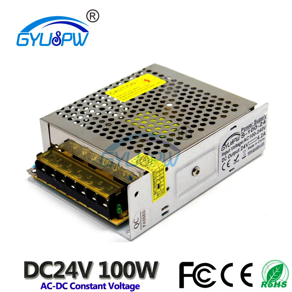 24V100W