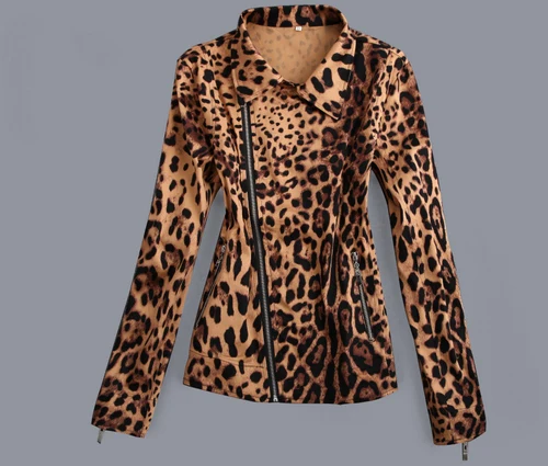 Free shipping cropped women coats leopard print vintage design rock metal hippie jackets women's plus size roupas high fashion
Free shipping cropped women coats leopard print vintage design rock metal hippie jackets women's plus size roupas high fashion
