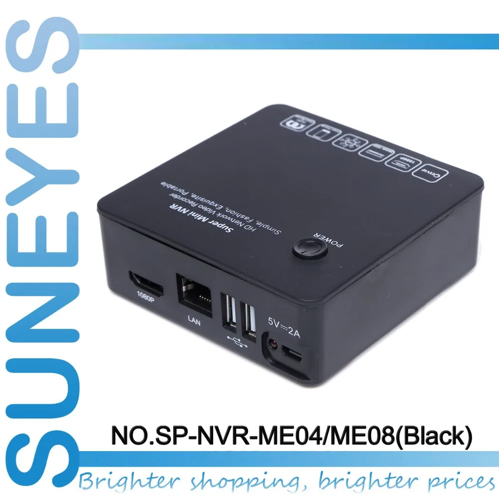 SunEyes SP-NVR-ME08 8CH Smallest Super MINI NVR for 720P/1080P HD IP Camera ONVIF HD Network Video Recorder with HDMI
SunEyes SP-NVR-ME08 8CH Smallest Super MINI NVR for 720P/1080P HD IP Camera ONVIF HD Network Video Recorder with HDMI