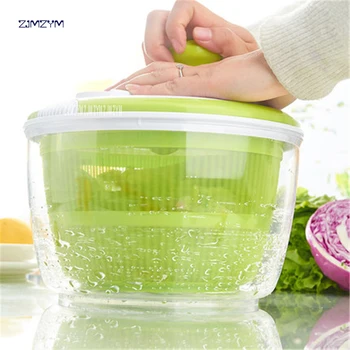 Home salad dehydrator wash vegetables fruit to water drain basket creative kitchen supplies dryer HK-295 ABS plastic Material
Home salad dehydrator wash vegetables fruit to water drain basket creative kitchen supplies dryer HK-295 ABS plastic Material