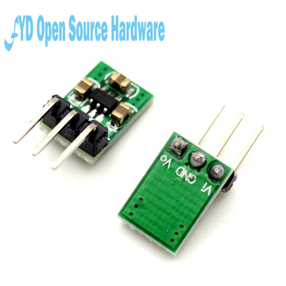 5pcs DD0503MA Ultra mini DC 3.7V 4.5V 5V to 3.3V DC DC Step Down Converter Buck Module for 18650 ESP8266 CC1101 SI4432 SI4463
5pcs DD0503MA Ultra mini DC 3.7V 4.5V 5V to 3.3V DC DC Step Down Converter Buck Module for 18650 ESP8266 CC1101 SI4432 SI4463