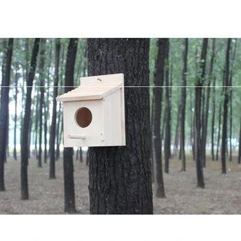 Traditional Solid Wood Bird Nesting Box Breeding Box Bird House Hanging Tree Wall Feed Station Decorative Cages Pet Accessories
Traditional Solid Wood Bird Nesting Box Breeding Box Bird House Hanging Tree Wall Feed Station Decorative Cages Pet Accessories