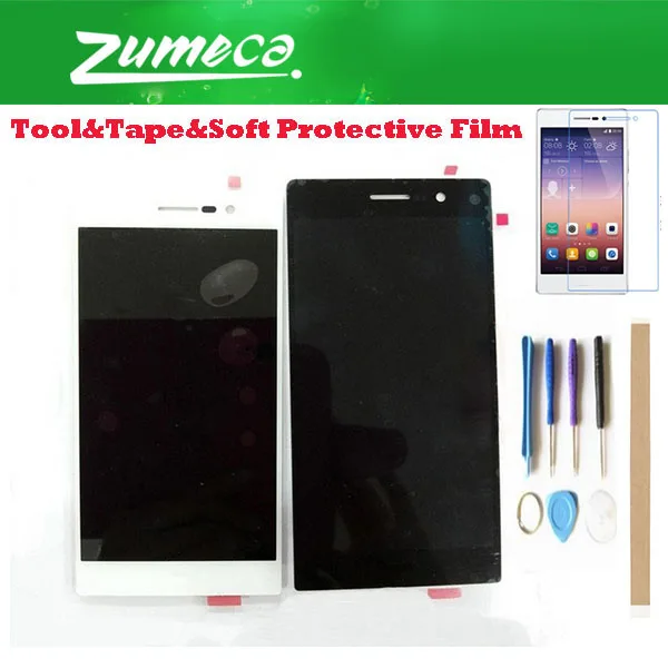 5 2 ''для Huawei Ascend P7 P7-L11 P7-L07 P7-L09 P7-L10 P7-L05 для ЖК-дисплей + сенсорный экран черный