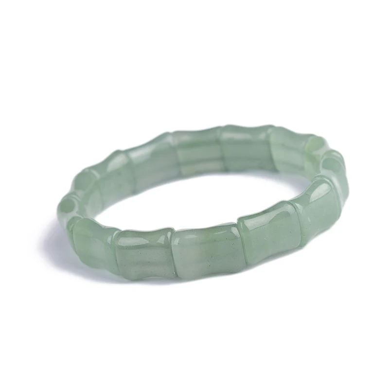 Wholesale Genuine Dongling Natural Stone Bracelets Lucky For Women Bamboo Beads Hand Row Green Stone Simple Bracelets Jewelry
Wholesale Genuine Dongling Natural Stone Bracelets Lucky For Women Bamboo Beads Hand Row Green Stone Simple Bracelets Jewelry