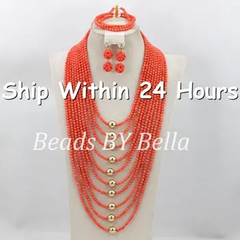 Marvelous Pink Coral Beads Necklace Set New Fashion Wedding Jewelry Set Wedding Jewelry Set For Brides Free Shipping ABC637
Marvelous Pink Coral Beads Necklace Set New Fashion Wedding Jewelry Set Wedding Jewelry Set For Brides Free Shipping ABC637