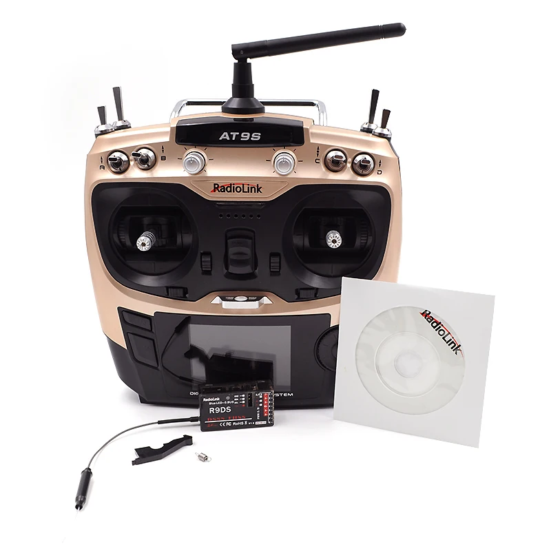 Radiolink AT9S Upgrate of AT9 with R9DS RC Radio Transmitter Receiver TX RX for Drone RC 100% Original Remote Control
Radiolink AT9S Upgrate of AT9 with R9DS RC Radio Transmitter Receiver TX RX for Drone RC 100% Original Remote Control