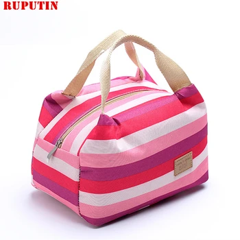 RUPUTIN Women Insulated Lunch Bag Thermal Stripe Tote Bags Cooler Picnic Food Lunch Box Fresh-keeping Bag For Kids Children Lady
RUPUTIN Women Insulated Lunch Bag Thermal Stripe Tote Bags Cooler Picnic Food Lunch Box Fresh-keeping Bag For Kids Children Lady
