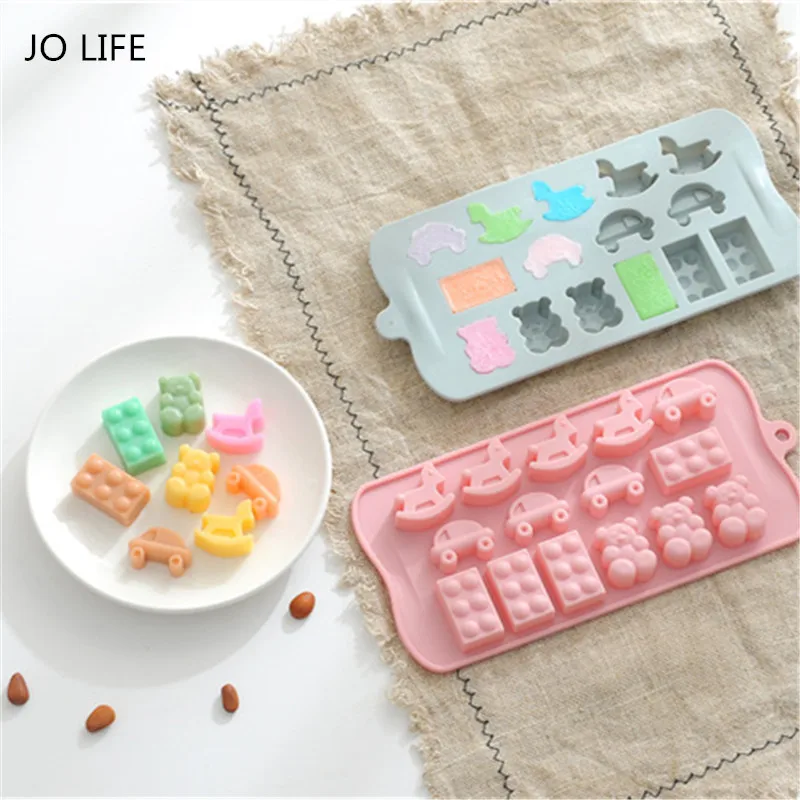 JO LIFE Silicone Cartoon Trojan Car Bear Shaped Cake Decoration Tool Biscuit Chocolate Mold Kids Gummy Mould
JO LIFE Silicone Cartoon Trojan Car Bear Shaped Cake Decoration Tool Biscuit Chocolate Mold Kids Gummy Mould