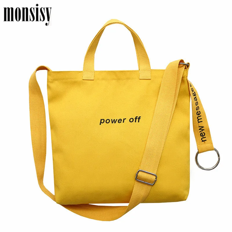 Monsisy Heavy Duty Girl Canvas Tote Ladies Shoulder Bag Fashion School Book Travel Messenger Bag Solid Women Shopping Bag Bolsa
Monsisy Heavy Duty Girl Canvas Tote Ladies Shoulder Bag Fashion School Book Travel Messenger Bag Solid Women Shopping Bag Bolsa