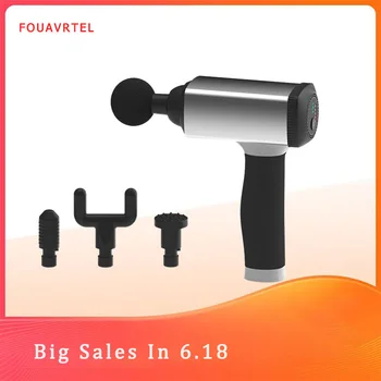 FOUAVRTEL 2019 New Design Massage Gun High Frequency Vibration Body Massager Muscle Relaxing Theragun Electronic Body Massager
FOUAVRTEL 2019 New Design Massage Gun High Frequency Vibration Body Massager Muscle Relaxing Theragun Electronic Body Massager