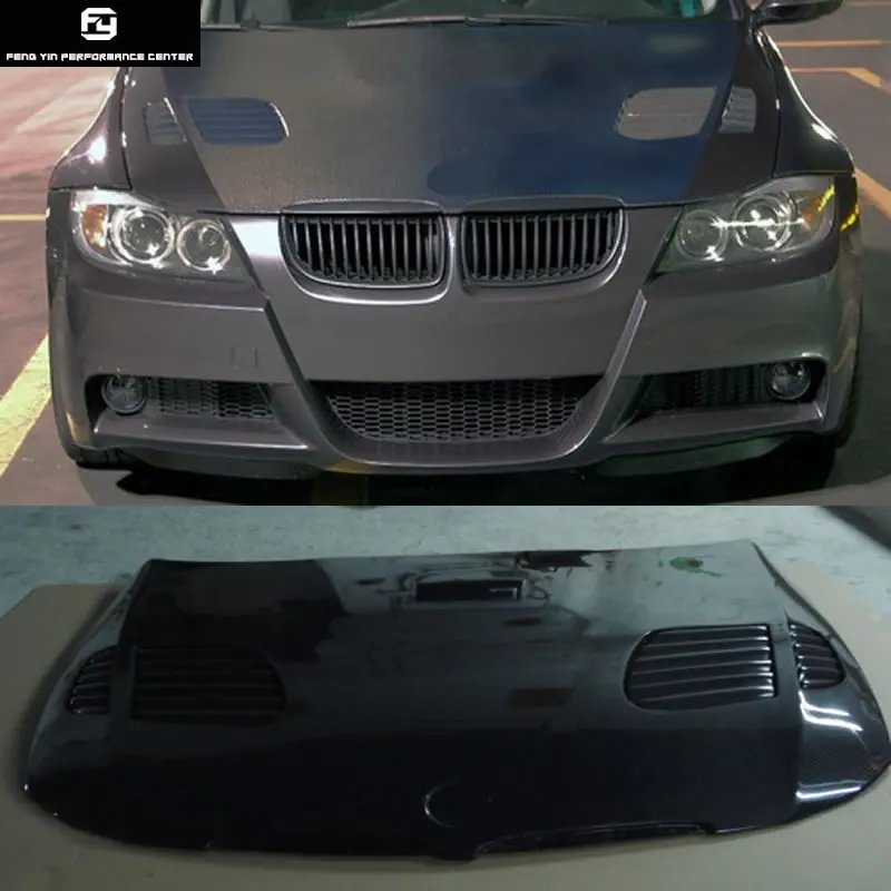 E90 3 series 320i Carbon Fiber Front engine Hood Bonnets engine Covers with vents for BMW E90 325i 05-08
E90 3 series 320i Carbon Fiber Front engine Hood Bonnets engine Covers with vents for BMW E90 325i 05-08