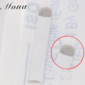 50PCS microblading needles 14 pins U Shape balde Permanent Makeup Eyebrow Embroidery Blade For 3D Microblading Manual Tattoo Pen
50PCS microblading needles 14 pins U Shape balde Permanent Makeup Eyebrow Embroidery Blade For 3D Microblading Manual Tattoo Pen