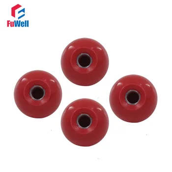 4pcs M12 x 40mm Ball Knob Iron Insert 12mm Thread 40mm Ball Diameter Bakelite Red Ball Lever Knob for Machine Tool Replacement
4pcs M12 x 40mm Ball Knob Iron Insert 12mm Thread 40mm Ball Diameter Bakelite Red Ball Lever Knob for Machine Tool Replacement