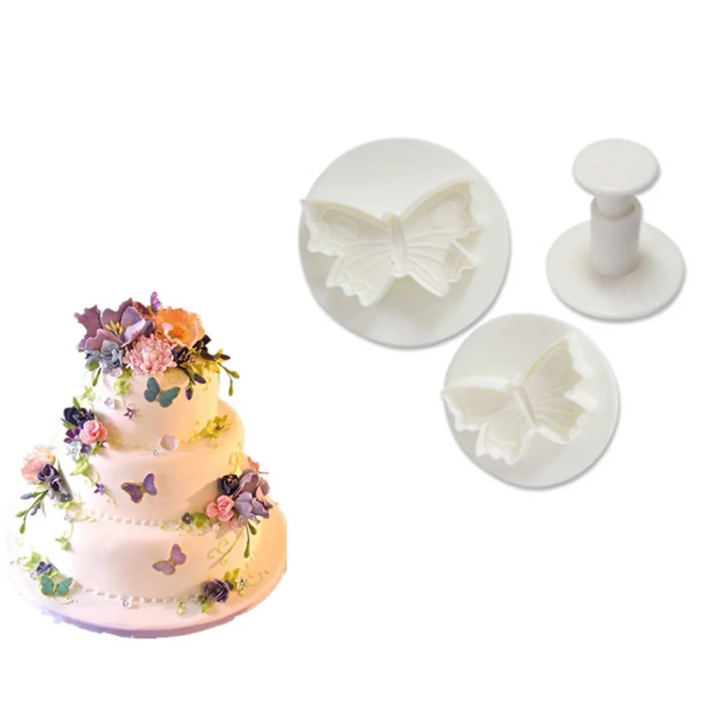 3Pcs/Set Cake Decorating Tools Butterfly Plunger Cutter Mold Sugarcraft Fondant Cake Decorating Diy Cake Mold Christmas
3Pcs/Set Cake Decorating Tools Butterfly Plunger Cutter Mold Sugarcraft Fondant Cake Decorating Diy Cake Mold Christmas