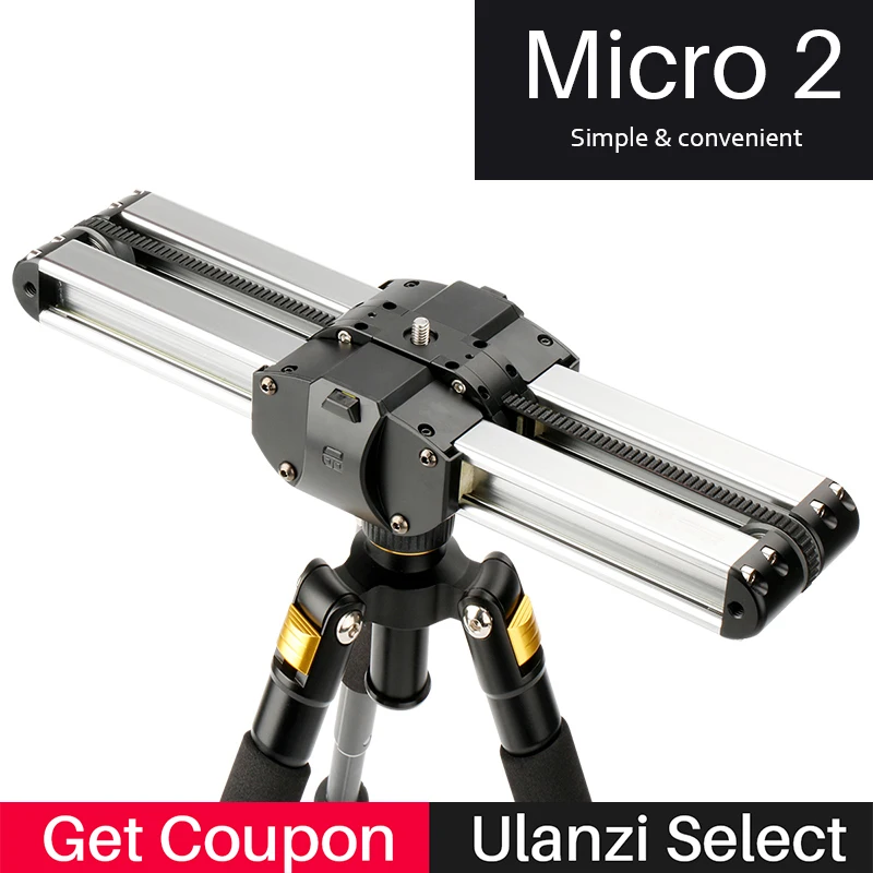 12in/33cm Camera Slider Micro 2 Double Distance Travel Track Slider Video Dolly Tracking Rail for ARRI Mini/RED/BMCC/DSLR DV
12in/33cm Camera Slider Micro 2 Double Distance Travel Track Slider Video Dolly Tracking Rail for ARRI Mini/RED/BMCC/DSLR DV