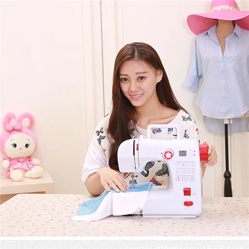 Machine Microcomputerized Digital Screen Display Multifunctional 30 Stitches Portable Household Sewing
Machine Microcomputerized Digital Screen Display Multifunctional 30 Stitches Portable Household Sewing