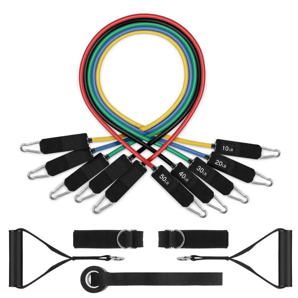 Resistance Bands Set Workout Outdoor Exercise Pull Rope Door Anchor Handles Ankle Straps Home Fitness Gym Training Equipment
Resistance Bands Set Workout Outdoor Exercise Pull Rope Door Anchor Handles Ankle Straps Home Fitness Gym Training Equipment