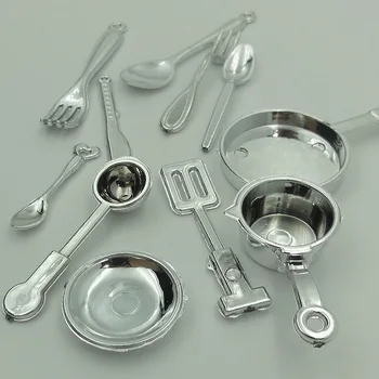 11pcs/lot plastic Mini Serving Plate pan fork spatula stockpot spoon mix size Tableware Dollhouse Miniatures accessories Kitchen
11pcs/lot plastic Mini Serving Plate pan fork spatula stockpot spoon mix size Tableware Dollhouse Miniatures accessories Kitchen