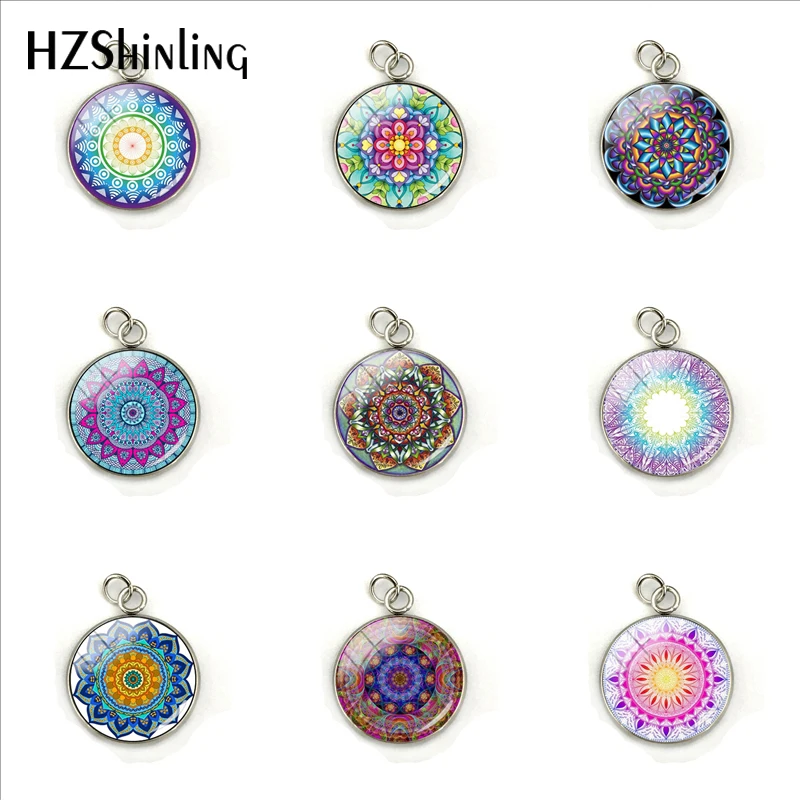 New Arrival Bright Colorful Mandala Glass Cabochon Dome Stainless Steel Plated Charm Pendant Hand Craft Jewelry Accessories
New Arrival Bright Colorful Mandala Glass Cabochon Dome Stainless Steel Plated Charm Pendant Hand Craft Jewelry Accessories