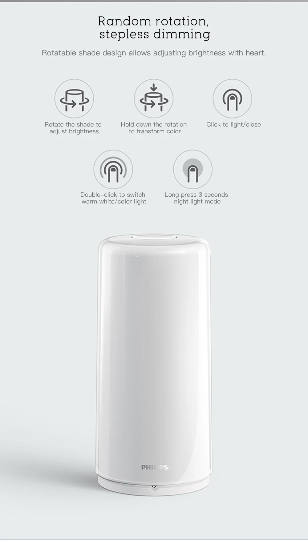 xiaomi philips smart bedside lamp