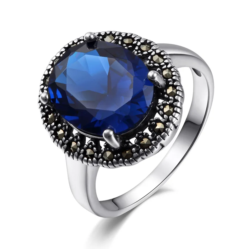 Fashion Jewelry 925 Sterling Silver Retro Thai Silver Ring Women's Four Paws Index Ring Fashion
Fashion Jewelry 925 Sterling Silver Retro Thai Silver Ring Women's Four Paws Index Ring Fashion