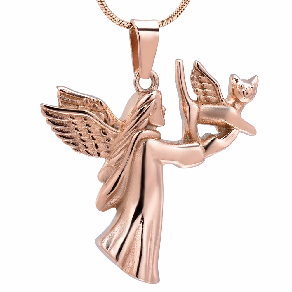 KLH10043 Hot Selling Dog Guardian Angel Fairy Cremation Jewelry keepsake Memorial Urn Necklace-Pet Memorial Ashes Jewelry
KLH10043 Hot Selling Dog Guardian Angel Fairy Cremation Jewelry keepsake Memorial Urn Necklace-Pet Memorial Ashes Jewelry