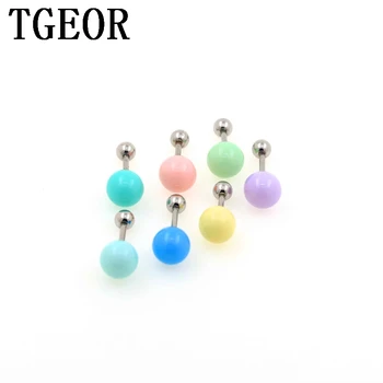 Free shipping hot wholesale 30pcs mixed colors 1.2*6*4/7mm fake simulated pearl tragus piercing earring
Free shipping hot wholesale 30pcs mixed colors 1.2*6*4/7mm fake simulated pearl tragus piercing earring