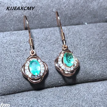 KJJEAXCMY Fine Jewelery Natural Emerald Women's Earrings Made 925 Sterling Silver Set in Premium Emerald
KJJEAXCMY Fine Jewelery Natural Emerald Women's Earrings Made 925 Sterling Silver Set in Premium Emerald
