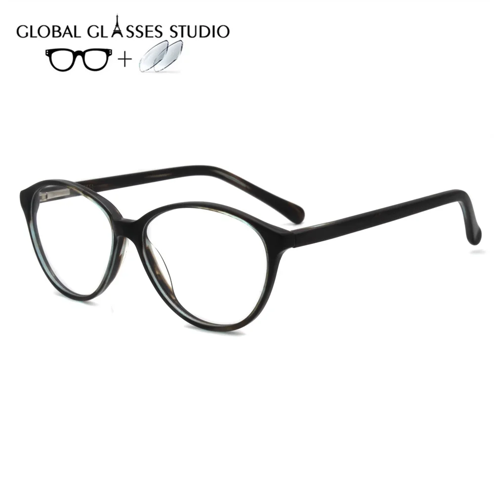 19579 Men Women Acetate Glasses Frame Eyewear Eyeglasses Reading Myopia Prescription Lens 1.56 Index
19579 Men Women Acetate Glasses Frame Eyewear Eyeglasses Reading Myopia Prescription Lens 1.56 Index