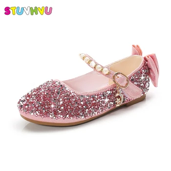 Party Girls Shoes Casual Kids Princess Crystal Flat Shoes 2019 Spring Summer Children's Bow Rhinestones Sequins Single Shoes
Party Girls Shoes Casual Kids Princess Crystal Flat Shoes 2019 Spring Summer Children's Bow Rhinestones Sequins Single Shoes