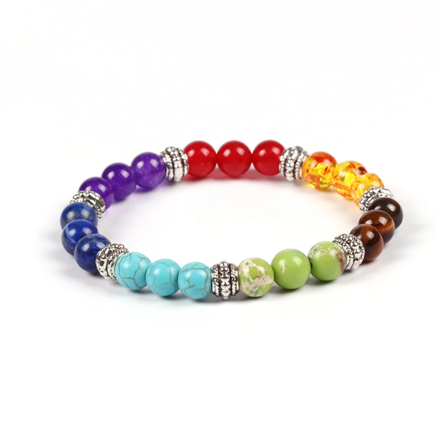7 Chakra Bracele Yoga Balance bead bracelet Natural Stone Energy System Bracelets For Women Charms Jewelry
7 Chakra Bracele Yoga Balance bead bracelet Natural Stone Energy System Bracelets For Women Charms Jewelry
