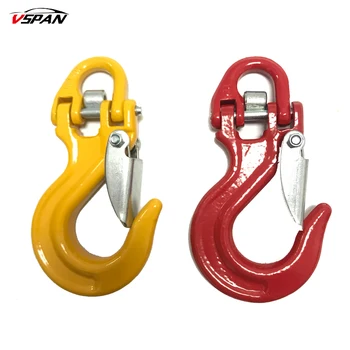 Forged Steel Grade 80 Half-Link Safety Latch Clevis Winch Cable Hook Swivel Winch Hook For Jeep Wrangler Truck Off-Road Recovery
Forged Steel Grade 80 Half-Link Safety Latch Clevis Winch Cable Hook Swivel Winch Hook For Jeep Wrangler Truck Off-Road Recovery