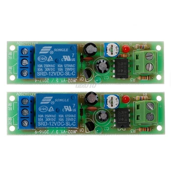 DC 5V 12V 24V Timer Adjustable Delay Turn Off on Switch Ne555 Time Relay Module 0.1-5seconds / 0-60seconds July DropShip
DC 5V 12V 24V Timer Adjustable Delay Turn Off on Switch Ne555 Time Relay Module 0.1-5seconds / 0-60seconds July DropShip