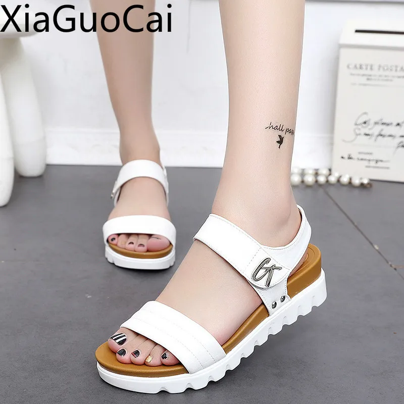 White Platform Women Sandals Summer Low Heel Peep Toe Pu Leather Women's Sandals Students Summer Breathable Sandals
White Platform Women Sandals Summer Low Heel Peep Toe Pu Leather Women's Sandals Students Summer Breathable Sandals