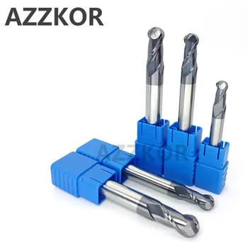 Milling Cutter Alloy Coating Tungsten Steel Tool 100L Hrc50 Lengthening Ball Nose Endmills AZZKOR Top Endmill R8/R10x150L
Milling Cutter Alloy Coating Tungsten Steel Tool 100L Hrc50 Lengthening Ball Nose Endmills AZZKOR Top Endmill R8/R10x150L